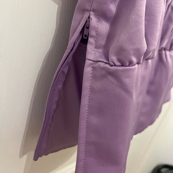 I AM GIA lilac satin corset style top - Picture 4 of 4